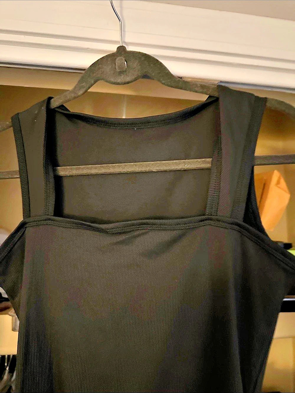Black Ribbed Bodysuit - Picture 4 of 4